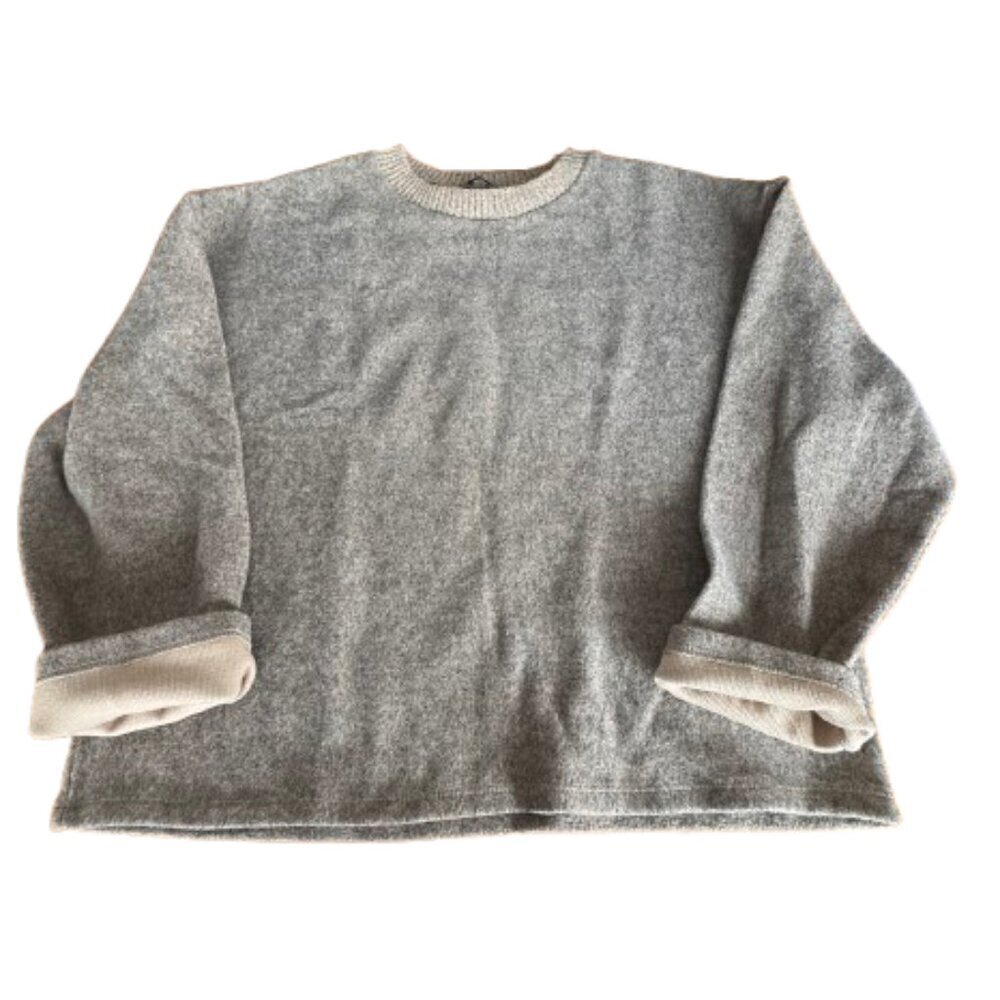 Zara Women's long sleeve top  Size Medium (Tan blend) L2